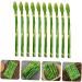 HOMSFOU 20 Pcs Simulated Asparagus Ornaments Pretend Play Food Fake Bamboos Food Faux Veggies Fake Food Model Asparagus Models Simulated Food Artificial Asparagus Model Pvc Vegetable Plant Light Greenx2pcs 19X0.9CMx2pcs - Buy Online on SooperMarket.com
