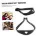 Silicone Hair Cutting & Trimming Guide - Fade Neckline & Shaping Tool | 56x4cm Black - Buy Online on SooperMarket.com