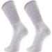 SOLAX Women's Merino Wool Hiking Socks - 2 Pairs Outdoor Trail Crew Socks (Medium, Navy) - Buy Online on SooperMarket.com