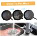 2 Packs Stainless Steel Scrubber 4" and 6" Chainmail Scrubber for Cast Iron Pans Round Reusable Cast Iron Cleaner for Oven Wok Cleaning Cast Iron Scrubber - Buy Online on SooperMarket.com