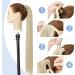 Silk-co 28 Inch Straight Clip in Ponytail Hair Extension - Blond&Bleach Blond | Heat-Resistant Fiber Hairpiece for Women - Buy Online on SooperMarket.com
