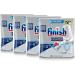 Finish Quantum Infinity Shine Dishwasher Tablets Bulk | Scent : REGULAR | Size : 480 Dishwasher Tabs | For Sparkling Clean (Pack of 4)
