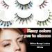 5 Pairs Manga Lashes - Glitter Colored Eyelashes with Diamond Decor | Natural Look Japanese Lashes - DIY Glitter Lashes (1 oz - Buy Online on SooperMarket.com