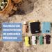 Lip Balm Holder Keychain 3pcs - Clip on Chapstick Sleeves Pouch (Black/Blue/Beige) - Buy Online on SooperMarket.com