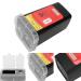 Large Capacity Blade Dispenser Case | One-Way Razor Meter Container for Hair Salons | Black Recycling Storage Solution - Buy Online on SooperMarket.com