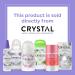 CRYSTAL Unscented Mineral Deodorant Roll-On - 24-Hour Odor Protection, Aluminum & Paraben Free, 2.25 FL OZ - Buy Online on SooperMarket.com