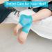 Moisturizing Toeless Silicone Socks for Women - 6pcs | Dry Cracked Heel Treatment - Buy Online on SooperMarket.com