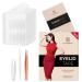 SILKDEMIS Professional Eyelid Tape 400Pcs (4mm 5mm 6mm 7mm) Eyelid Tape for Hooded Eyes Invisible Premium Double Eyelid Tape Eyelid Lifter Strips