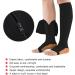 Buy ZLXHDL Compression Socks with Zipper - 2 Pairs of Open Toe Compression Stockings for Men & Women (S/M) - Black - Buy Online on SooperMarket.com