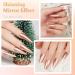 Metal Nail Polish Mirror Nail Varnish Quick Drying Metallic Effect Nail Art Polish (002) - Buy Online on SooperMarket.com