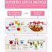 TINDTOP Embroidery Kit for Beginners - 4 Pack Cross Stitch Practice Kits with Threads, Hoops & Cloth - Learn Hand Stitch Technique with Embroidery Skills - Ideal for Craft Lovers - Buy Online on SooperMarket.com