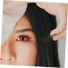 FOYTOKI 100pcs Mini Eyeshadow Swab Concealer Brush Mini Lip Brush Makeup Wand Lip Balm Black Milky Cotton - Buy Online on SooperMarket.com