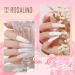 Buy Rosalind Poly Nail Gel - White & Pink Acrylic Nail Extension Set (60ml) | Quick Builder Gel for Nail Art | Perfect for Starters - Buy Online on SooperMarket.com