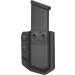 Amberide Universal Mag Carrier IWB/OWB KYDEX Magazine Holster Fit: 9mm/.40 Double Stack - 9mm/.40 Single Stack - .45ACP Double Stack - .45ACP Single Stack Black 9mm/.40 Double Stack Mag Carrier - Buy Online on SooperMarket.com