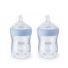 NUK  Simply Natural Bottles 0+ Months Slow 2 Bottles 5 oz (150 ml) Each