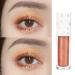 Geeneiya Korean Makeup Glitter Eyeshadow Liquid Eye Shadow Gold Bling Eyeliner - Long Lasting & Quick Drying Pigmented Formula for Crystals Eye Makeup - Romantic Champagne 02 - Buy Online on SooperMarket.com