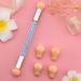 Greoer Double Head Nail Art Sponge Brush Applicator Set - Blue | 4 Replacement Heads | Ombre Nail Design Accessories for UV Gel and False Nails - Buy Online on SooperMarket.com