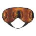 Microphone with Music Note Print Double-Sided Eye Mask Soft and Light Blocking for Enhancing Sleep Quality