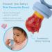 Mumez Baby Frucht Schnuller - Practical Baby Food Set for Self-Feeding | Pacifier Feed Dispenser & Freezing Tablets Included - Shop Now! - Buy Online on SooperMarket.com