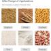 TK100GF Grain Flour Moisture Meter Starch Moisture Tester Corn Wheat Rice Bean Paddy Flax Oats Powder Moisture Meter Analyzer with LCD Display Sensitive Probe 11 Kinds Grain Flours Humidity Tester - Buy Online on SooperMarket.com