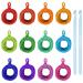 Ourtroness Loom Potholder Loops Weaving Craft Loom Loops, 12 Colors Potholder Loops Refill for Kids DIY Crafts Supplies, Compatible with 7 Inch Weaving Loom (192 Pieces)