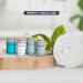 Terra Pure White Tea & Coconut Toiletries Set - 80 Piece Travel Amenities for Hotels Airbnb & Rentals | Hotel Shampoo Conditioner Body Wash & Lotion - Buy Online on SooperMarket.com