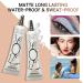 LOKFAR 2 Pack Matte Eyeshadow Primer for Oily Lids - White Eyeshadow Base for Long Lasting & Crease-free Eye Makeup - Waterproof & Smudge-proof Formula - Set A (0# White) - Buy Online on SooperMarket.com