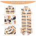 Tony Hoby Dog Suit for Men & Women | Striped Soft Cotton Overall for Dogs | Comfortable Sleepwear S Brown-Boy - Buy Online on SooperMarket.com