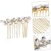 FOYTOKI Fashionable Diamond Hair Accessories Hair Combs for Women Decorative Hair Combs Hair Comb Clips Girl Headpiece Hair Accessories for Hair Comb for Thin Hair - Buy Online on SooperMarket.com