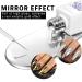 Metallic Mirror Painting Nail Polish - 2x12ml Silver & Gold - Chrome Effect Striper Gel with Brush for DIY Nail Art Manicure - Buy Online on SooperMarket.com