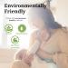 Non-Slip Nursing Pads - 14 Washable Organic Cotton Leakproof Breast Pads | Reusable Soft & Absorbent Eco-Friendly Breastfeeding Essentials - Buy Online on SooperMarket.com