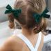 4Pcs Velvet Bow Hair Clips for Girls & Women, Christmas Hair Accessories in Red Green - 3.8 Inch - Buy Online on SooperMarket.com