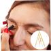 KALLORY 3 Pcs Second Generation Scale Metal Dies Printable Eyebrow Stencils Eyebrow Drawing Tool Make up 25x5x0.6cmx3pcs Goldenx3pcs - Buy Online on SooperMarket.com