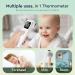 No-Touch Digital Forehead Thermometer for Adults and Kids - High Accuracy, Ultra Clear LED Screen, Fever Alarm - White - Buy Online on SooperMarket.com
