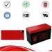 Neptune NT1270 12V 7Ah Replacement SLA Battery - Ideal for Solex BD127 & SB1270 Alarm Backup | International Shipping - Buy Online on SooperMarket.com