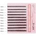 DIY Lash Extension Kit: 200pcs D Curl Volume Cluster Eyelashes with Lash Bond, Seal, and Tweezers - At-Home Individual Lash Extension Kit (40D) - Buy Online on SooperMarket.com