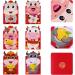 MAGICLULU 72 Pcs Ox Zodiac Red Packet Hong Bao Wedding Chinese New Year Red Packet Spring Festival Money New Year Red Envelopes Wallets for Mini Gifts Child 250g Copper Paper Asia Christmas - Buy Online on SooperMarket.com