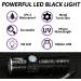 ADQOO UV Torch Rechargeable Blacklight Flashlight LED Mini Ultraviolet Torches USB Black Light Zoomable 395nm Detector for Dog Cat Pet Urine Stain Bed Bugs and More - Buy Online on SooperMarket.com