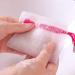 100 PCS Exfoliating Mesh Soap Pouch - Soap Saver Drawstring Bags - Random Color - 9*15cm - Buy Online on SooperMarket.com