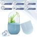 Ice Roller For Face Eyes and Neck To Brighten Skin & Enhance Your Natural Glow/Reusable Facial Treatment to Tighten & Tone Skin & De-Puff The Eye Area (Blue) - Buy Online on SooperMarket.com