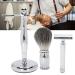3PCs Professional Razor Set Manual Razor Razor Razor Deters Alloy holder Bart Razor Set with Share stand Shaping soap peel