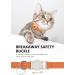 Buy Airtag Cat Collar - Reflective Kitten Neck Band | Light Tracker with Bell for Young Cats - Orange - Buy Online on SooperMarket.com