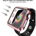 Secbolt 44mm Gold Apple Watch Band with Built-In Screen Protector | All-Around Protective Case for iWatch SE Series 6/5/4 - Buy Online on SooperMarket.com