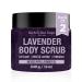 BeautyFrizz Lavender Body Scrub 24 Oz - Exfoliating Scrub with Sea Salt, Aloe & Shea Butter - Pack of 2 - Buy Online on SooperMarket.com