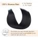 AGMITY Tape in Hair Extensions Remy Human Hair Jet Black 18 inches 20pcs 50g/pack Invisible Straight Seamless Skin Weft Hair Extensions Real Human Hair(18 inches #1 Jet Black) 18 inch #1 Jet Black - Buy Online on SooperMarket.com
