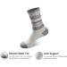 GKX Women's Merino Wool Hiking Cushion Crew Socks - 4 Pairs Mixcolor - Buy Online on SooperMarket.com