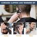 Suttik Professional Hair Clippers for Men - 3 in 1 Cordless Hair Cutting Kit with LED Display Electric Razor & Trimmers Set - Perfect Gift for Men - Buy Online on SooperMarket.com