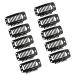 20pcs Weft Clips for Hair Extensions - Black Wig Clips | Durable & Secure Hair Accessories - Buy Online on SooperMarket.com
