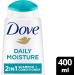 Dove Nutritive Solutions Daily Moisture 2 in 1 Shampoo + Conditioner 400ml - Silky Smooth Hair Care for Dry & Damaged Hair - Buy Online on SooperMarket.com