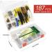 MadBite 181/196/214pcs Terminal Tackle Kits - Fresh and Saltwater Fishing Gear, Lures, and Accessories with Tackle Box - Bass/Panfish/Trout Fishing Kits - Buy Online on SooperMarket.com